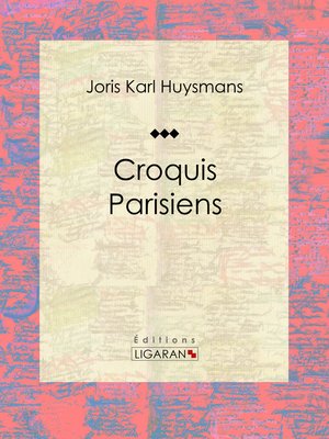 cover image of Croquis Parisiens